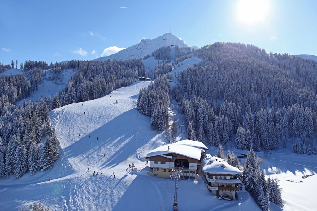 Company ski trip to Austria - snow view