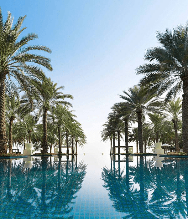 Event destination Oman - Infinity Pool