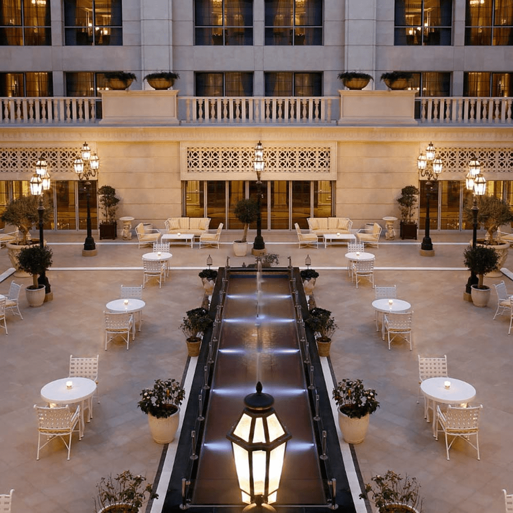 Event venue at St. Regis Hotel in Dubai, UAE