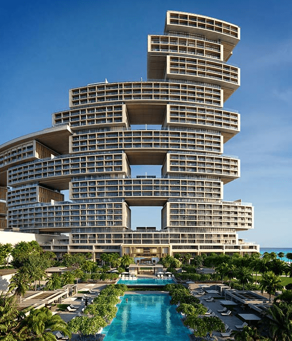 Event destination UAE - atlantis the royal residences amenities outdoor pool