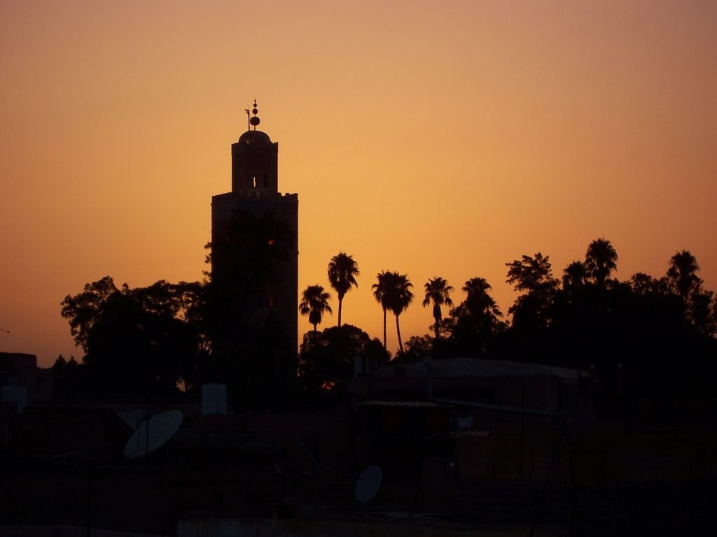 Marrakech sunset