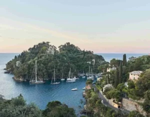 Scenic views of Portofino, Italy, as an event destination