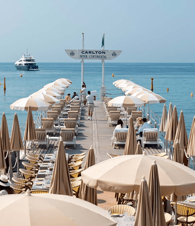 Event destination France - Cannes carlton beach
